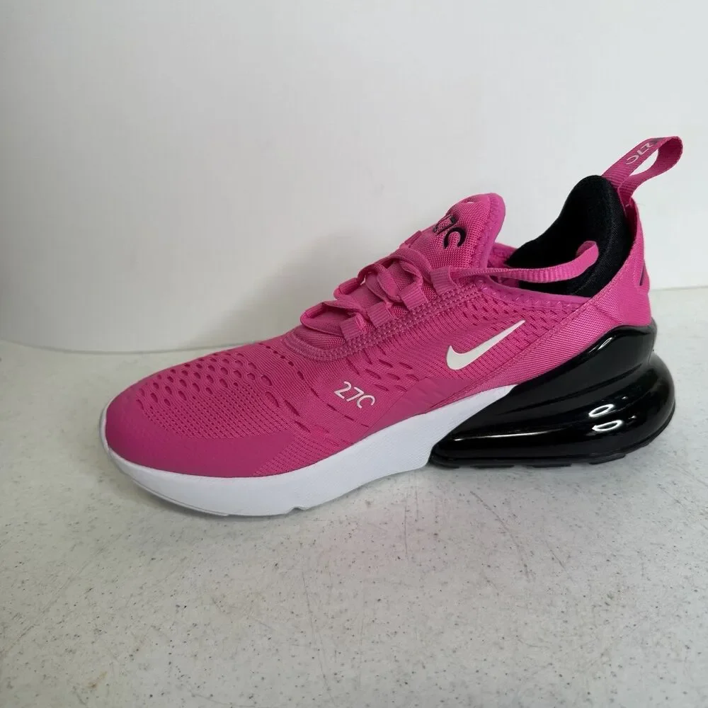 Nike Air Max 270 GS Pink Mesh Shoes
